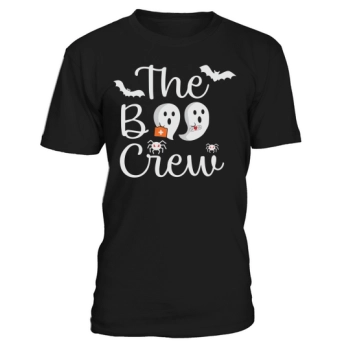 The Boo Crew Funny Bat Halloween Shirt