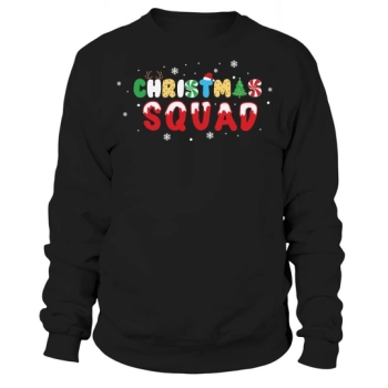 Christmas Squad Family Matching Pajamas Sweatshirt