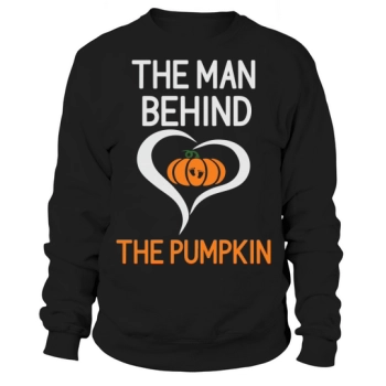 Halloween The Man Behind the Pumpkin Sweatshirt