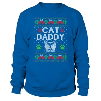 Cat Daddy Ugly Christmas Sweatshirt