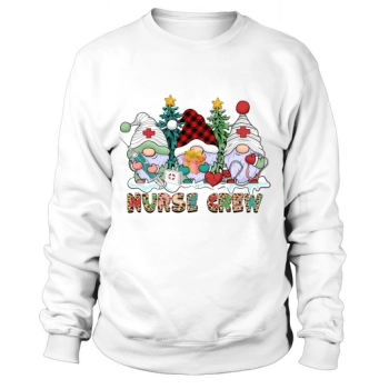 Gnomes Nurse Crew Christmas Sweatshirt