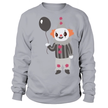 Halloween Scary Clown Sweatshirt