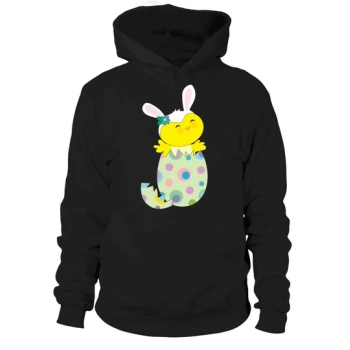 Easter bunny chick hoodies