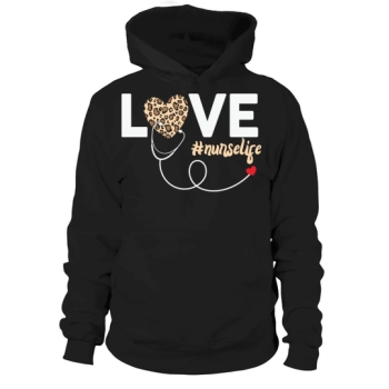 Nurse Love nurselife Hooded Sweatshirt