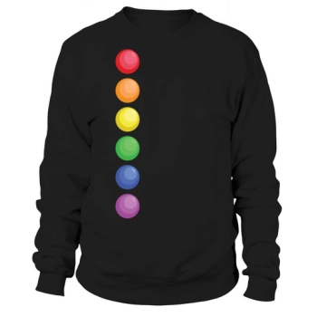 Rainbow Dots Subtle Pride Month Sweatshirt