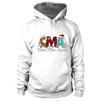 Nurse Christmas Certified Hedieal Assistant Hoodies