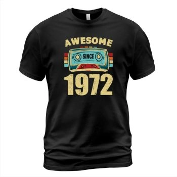 50th Birthday Vintage 1972 T-Shirt