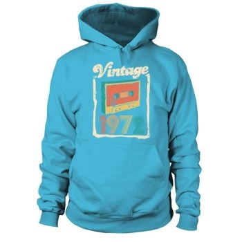 Vintage 1972 - 50 Years Old - 50th Birthday Gift Hoodies