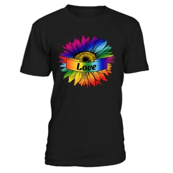 Love Pride Sunflower LGBT