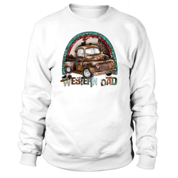 Western Dad Sublimation Sweatshirt