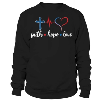 Nurse Faith Hope Love Sweatshirt