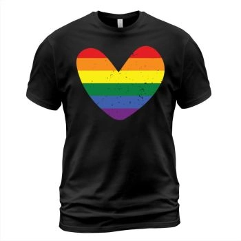 LGBTQ Flag Heart Color Love