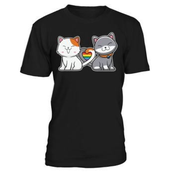Gay Pride Cat LGBT Kawaii