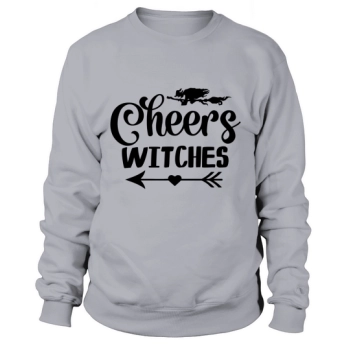 Halloween Cheers Witches Halloween Costume Sweatshirt