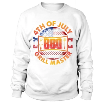 4th July BBQ Grill Master Sweatshirt