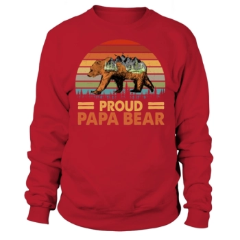 Papa Bear Sublimation Sweatshirt