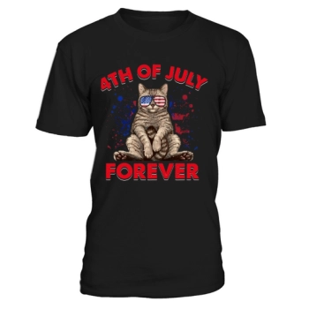 4th of July Forever Cat