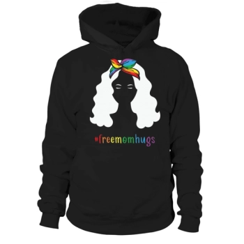 Free Mom Hugs LGBT Pride Hoodies