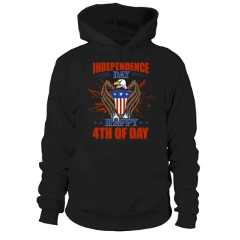 Independence Day Happy 4th Of Day Hoodies