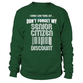 50th Birthday 60th Birthday Gift Seniors Sweatshirt