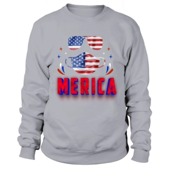 Merica 4th July Independence Day Sweatshirt