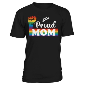 Mother's Day Pride Rainbow Proud Mom LGBT