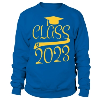 Class of 2023 Senior School Graduation College Sweatshirt