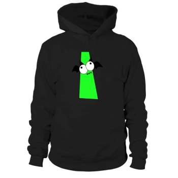 Halloween Alphabet Clipart I Hooded Sweatshirt