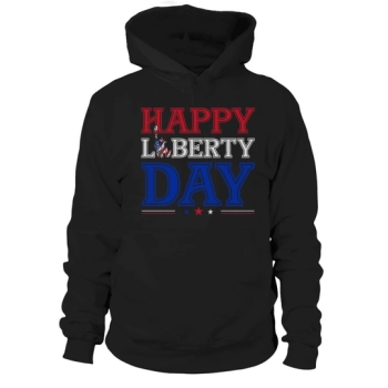 Happy Liberty Day 4th Of July Hoodies