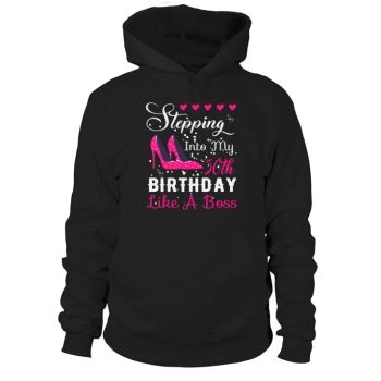 Step Into My 50th Birthday Like A Boss Hoodies