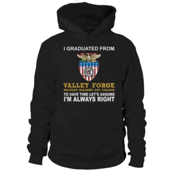 Valley Forge Military Academy and College Hoodies