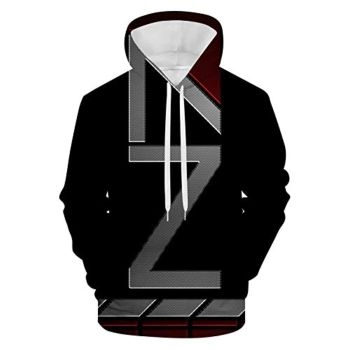Mass Effect Hoodie &#8211; 3D Print Long Sleeve Hooded Jumper