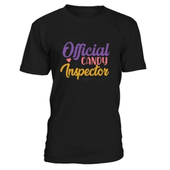 Official Candy Inspector Halloween T-Shirt