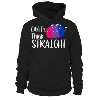 Bisexual Flag Cannot Think Straight Hoodies