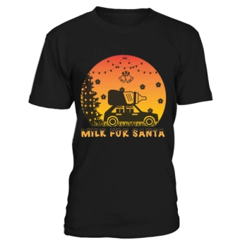 Milk for Santa Christmas Shirt