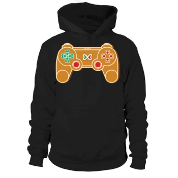 Christmas Game Controller Ginger Bread Hoodies