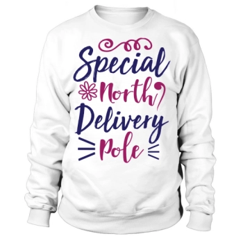 Christmas Special Delivery North Pole Sweatshirt