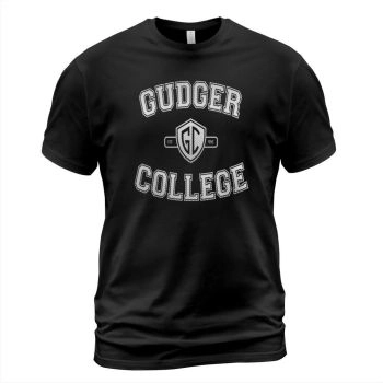 Gudger College Jersey Crest White