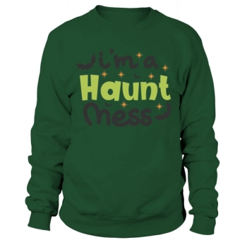 In a haunted house mess Sweatshirt