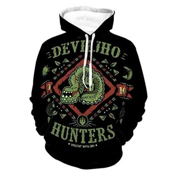 Monster Hunter World Hoodies &#8211; Deviliho 3D Print Casual Pullover