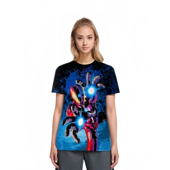 Invincible Iron Man Shirt: The Blue Invincible Iron Man Design