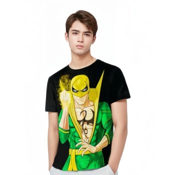 Unleash Your Inner Power with this Black Iron Fist T-shirt