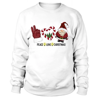 Peace Love Christmas Sweatshirt