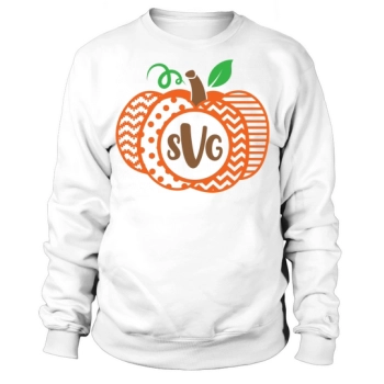 Pumpkin Monogram (1) Sweatshirt