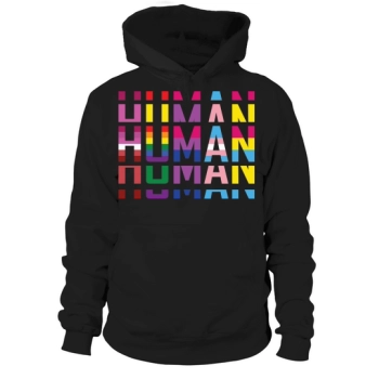 HUMAN LGBT Flag Gay Pride Hoodies