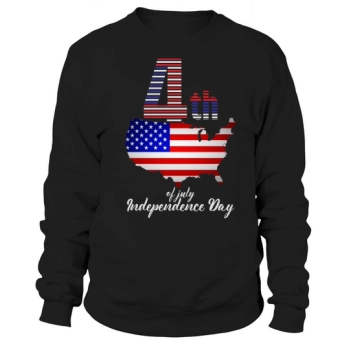 4th of July Independence Day Sweatshirt