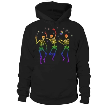 LGBT Skeleton Love Pride Month Hoodies