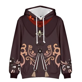 Comfortable Genshin Impact Kaedehara Kazuha Anmie Deep Purple Hoodie