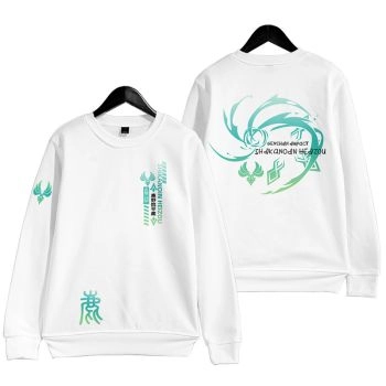 Fashion Genshin Impact Shikanoin Heizou Anime Sweatshirt