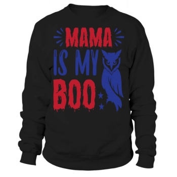 Mama Is My Boo Halloween 2022 Sweatshirt